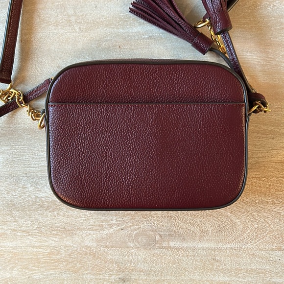 Tory Burch McGraw Camera Bag in Claret - Picture 3 of 13